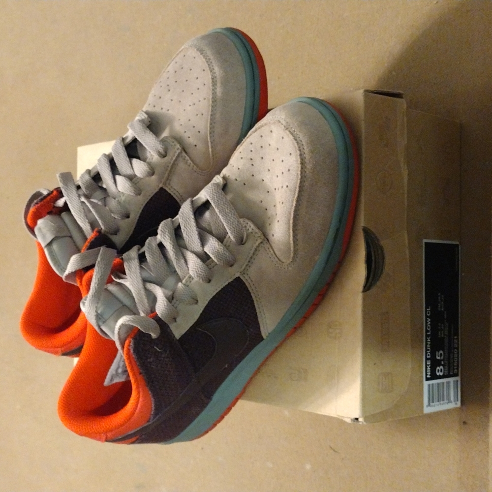 Nike, Dunk Low CL, Reed/Boulder, Size 8.5